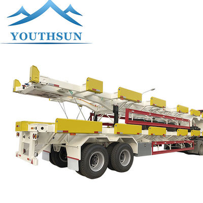 45tons 60tons 터미널 반 트레일러 40ft 45ft 컨테이너 40ft 컨테이너 용량