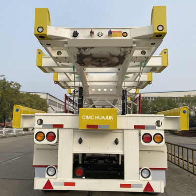 45tons 60tons 터미널 반 트레일러 40ft 45ft 컨테이너 40ft 컨테이너 용량