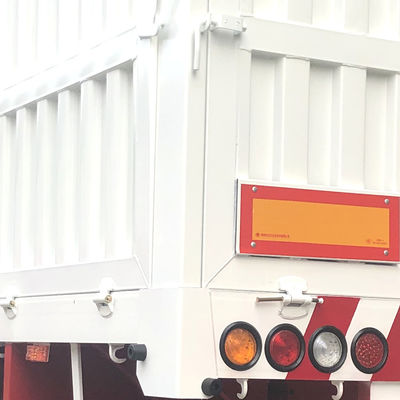 13T/14T/16T/20T BPW/FUWA 3 축 평면 반 트레일러