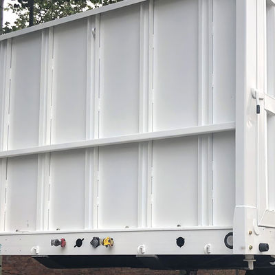 13T/14T/16T/20T BPW/FUWA 3 축 평면 반 트레일러
