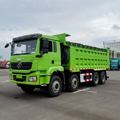 노치 F3000 8X4 왼쪽 운전 무거운 기계용 덤프 트럭 10 타이어 351-450hp