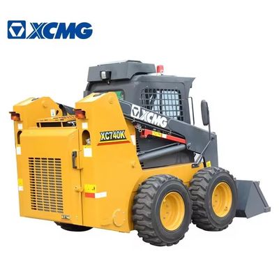 75 KW Xugong XC740K XC760K 소형 배크호 로더 트랙터 건설용 슬립 로더